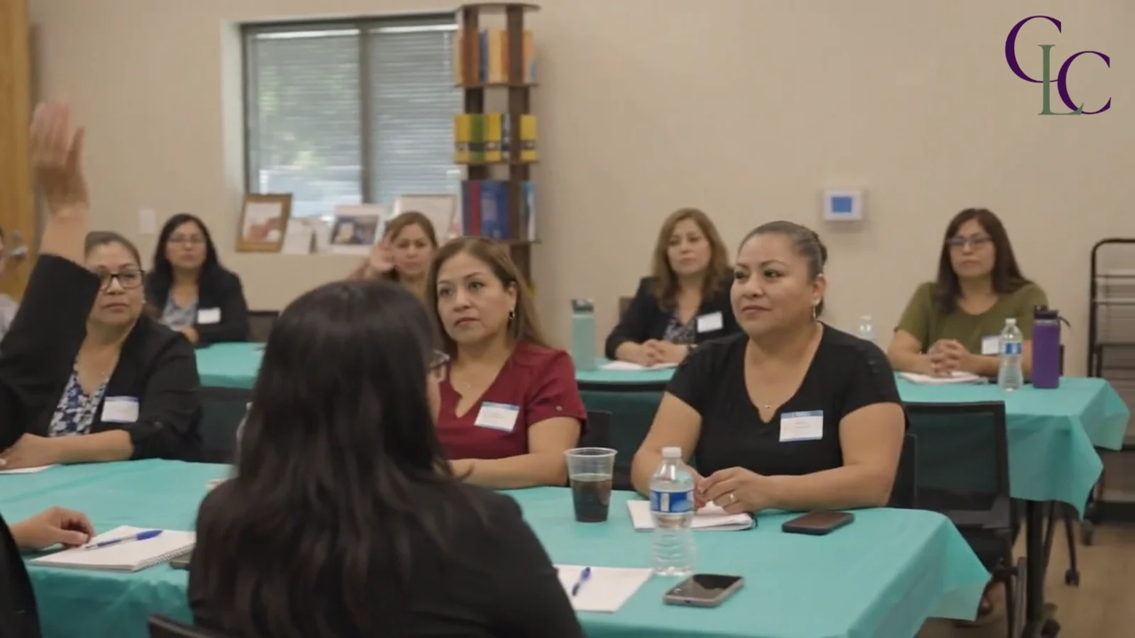 A group of women participating in a Collective Love Coaching workshop